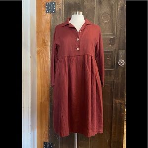 Roo Lee 100% Linen Dress
